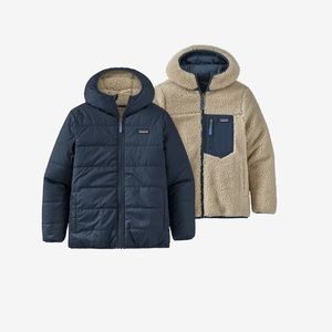 Kids’ Ready Freddy Patagonia Reversible Sherpa Jacket